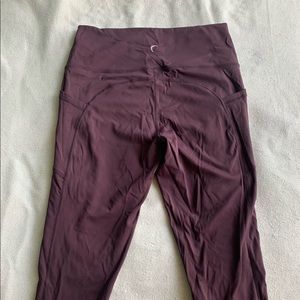 Zyia Capri luxe leggings with pockets Size 12